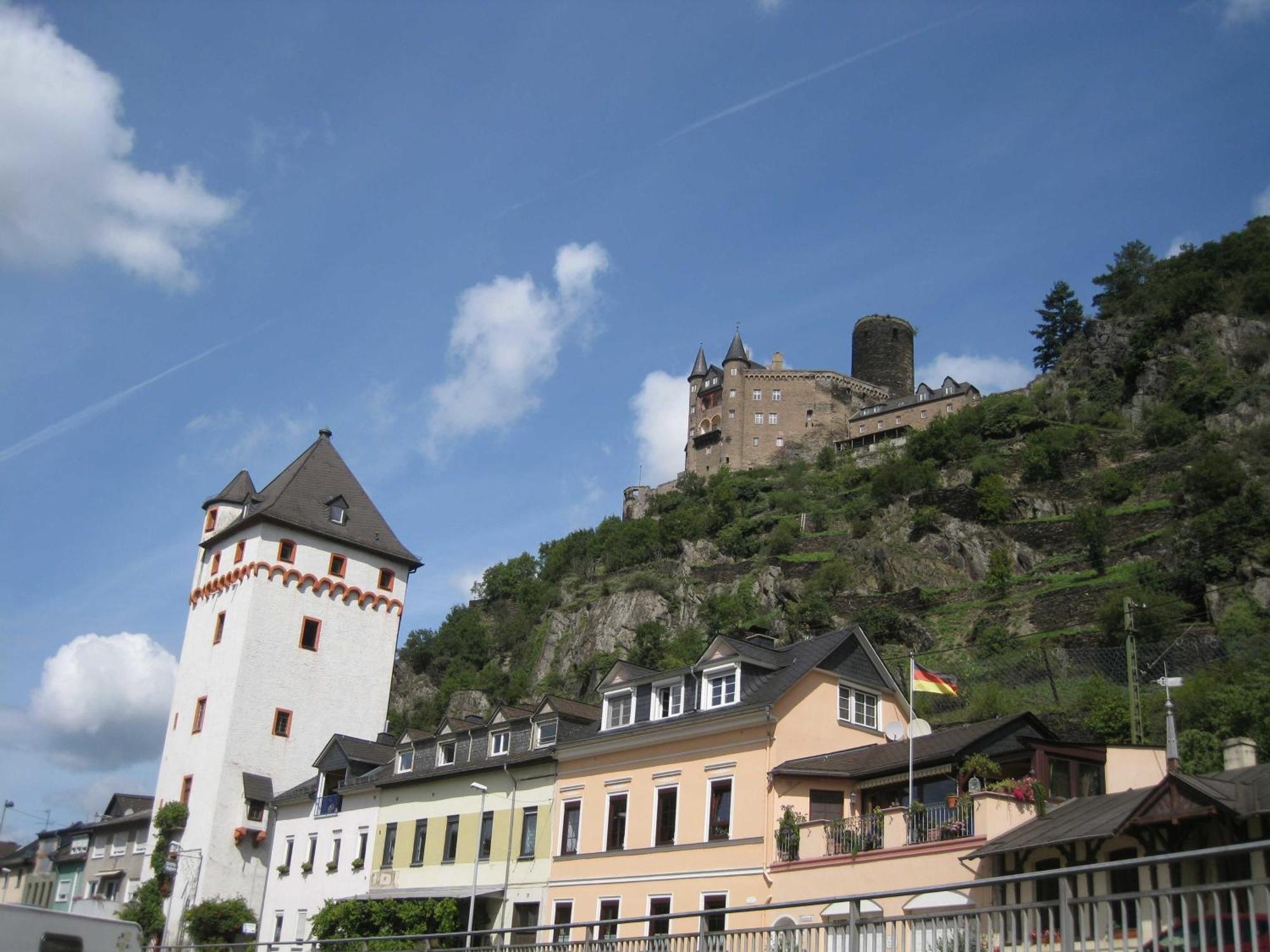 Ferienhaus Loreleytraum, Wohnung Obergeschoss Sankt Goarshausen Esterno foto